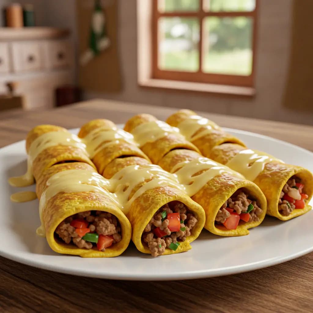 Receita de Panquecas de carne