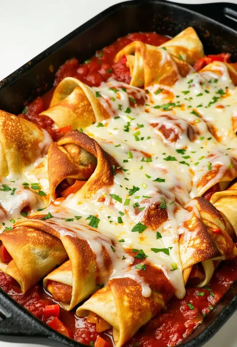 Receita de Panquecas de Carne Moída