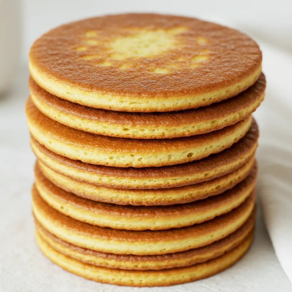 Receita de Panquecas de Fubá