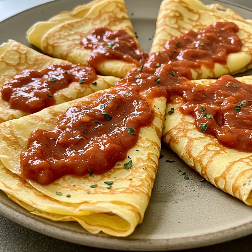 Receita de Panquecas Recheadas