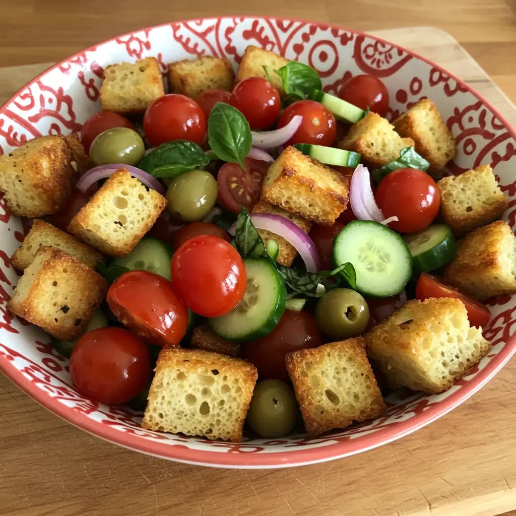 Receita de Panzanella Italiana