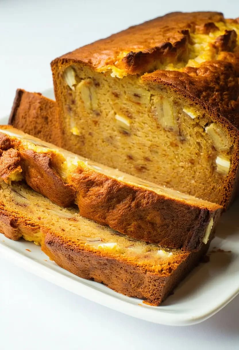 Receita de Pão Batido de Banana e Ovos