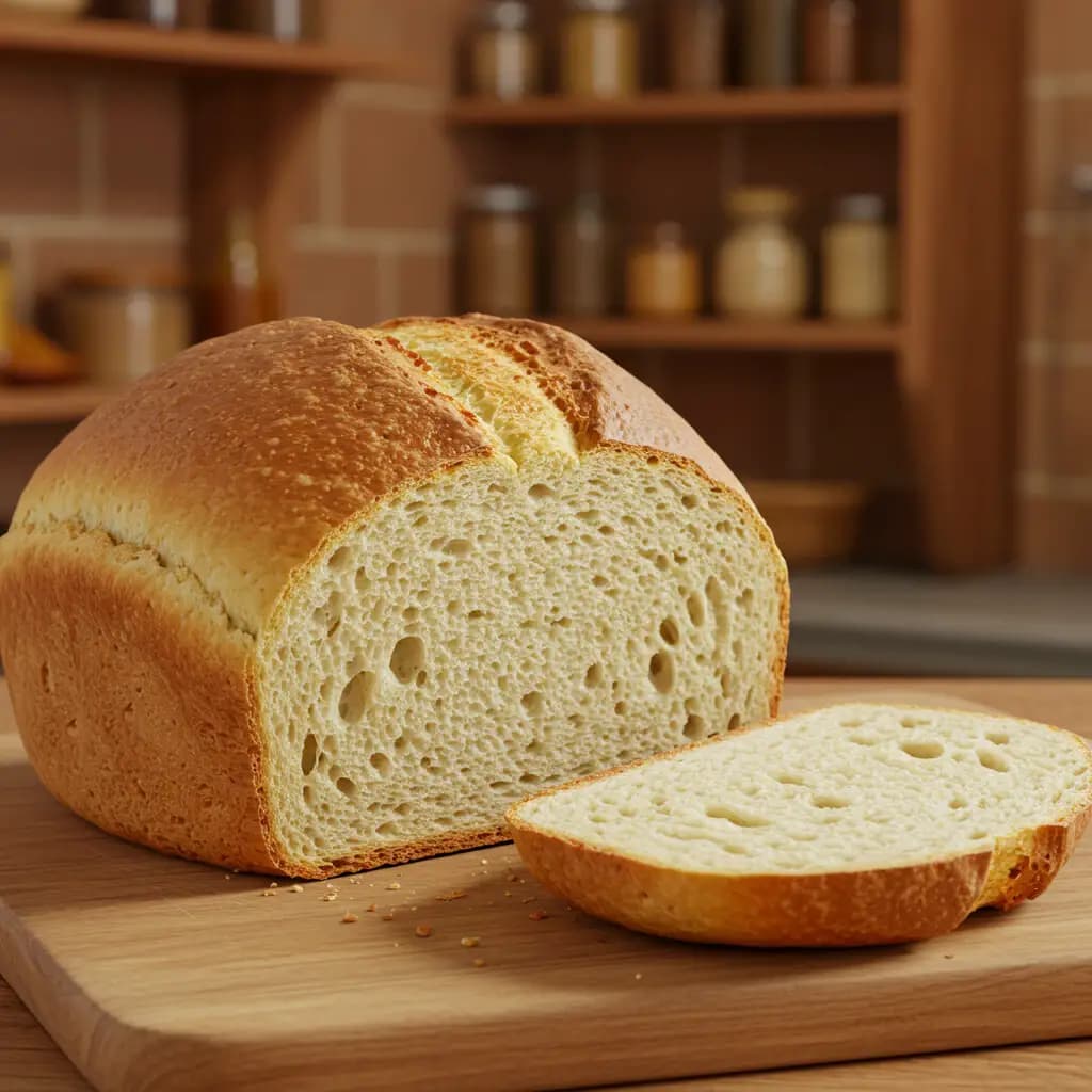 Receita de Pão caseiro simples