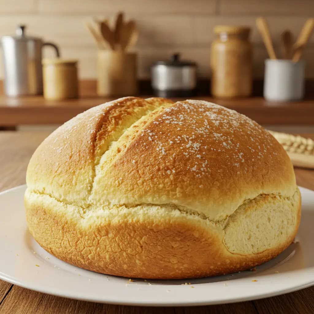 Receita de Pão de assadeira
