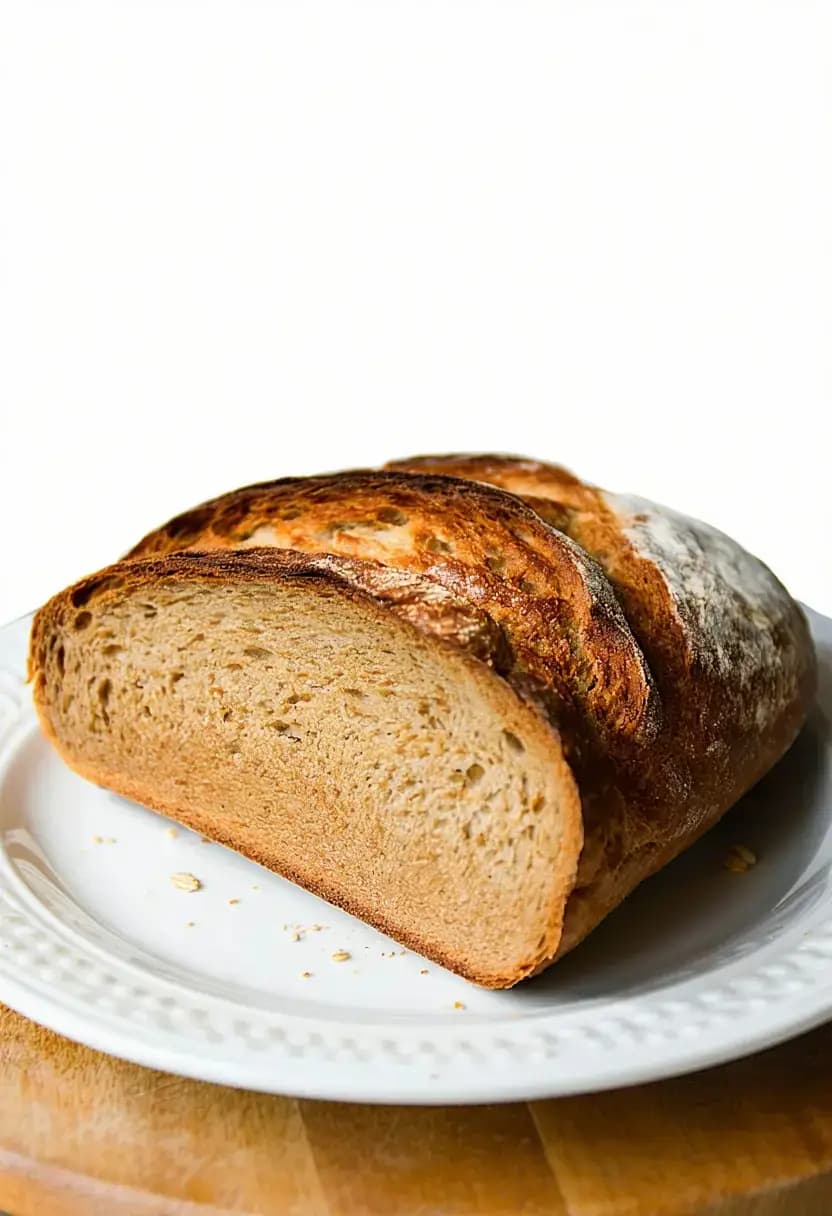 Receita de Pão de Aveia Simples no Forno