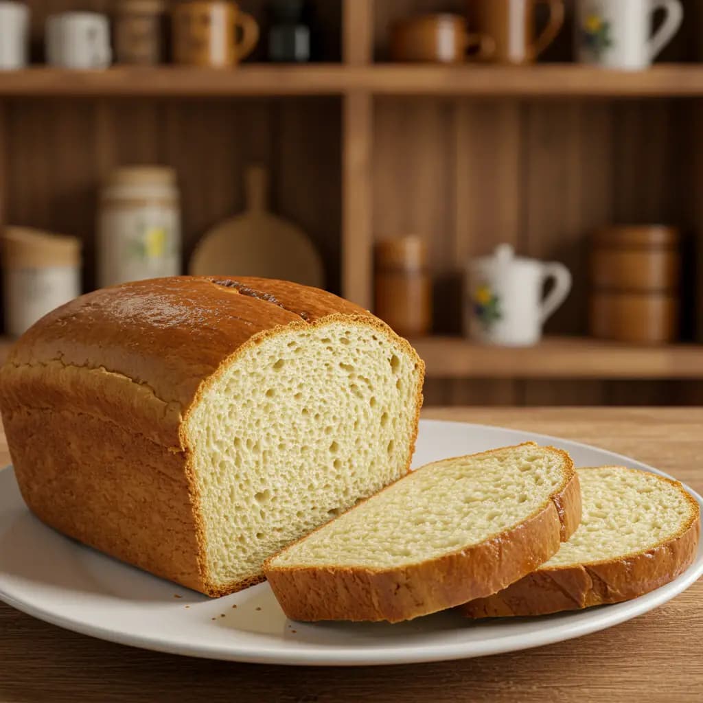 Receita de Pão de fôrma caseiro
