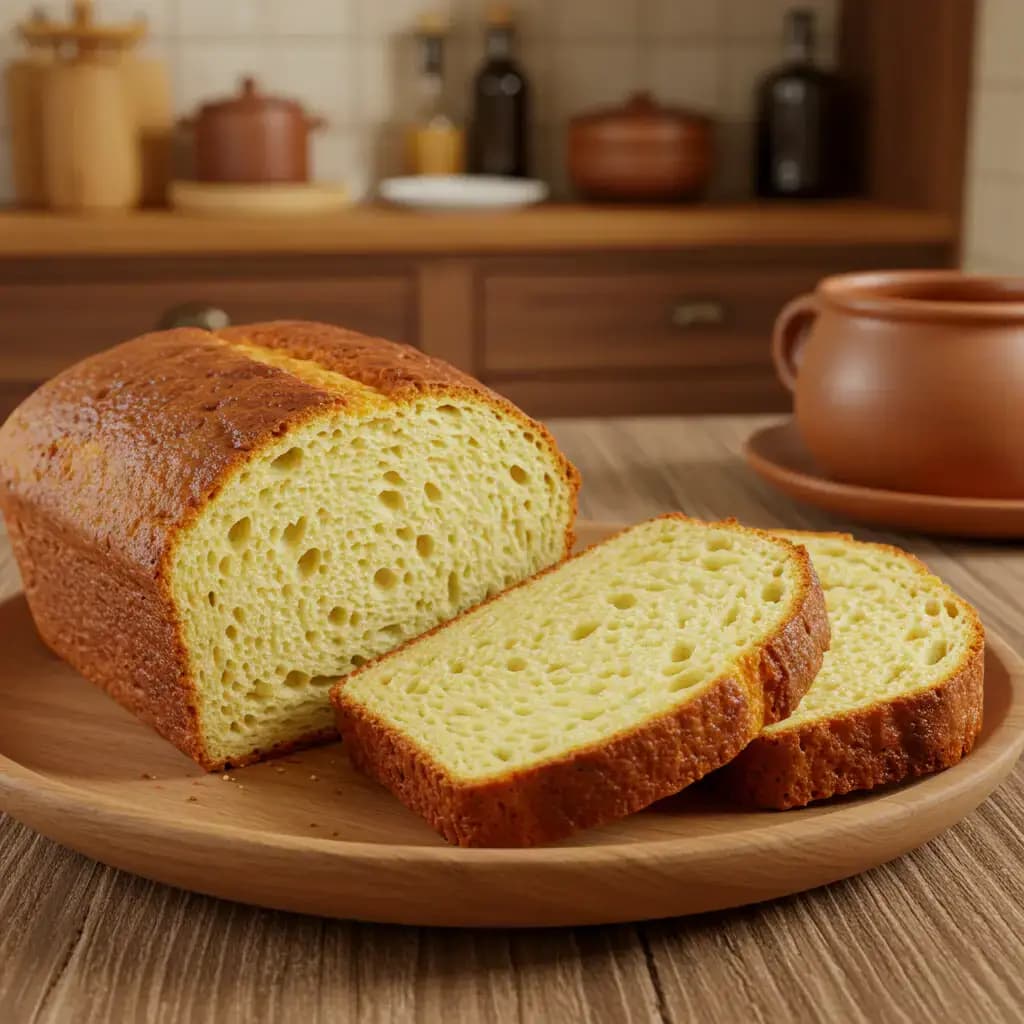Receita de Pão de liquidificador