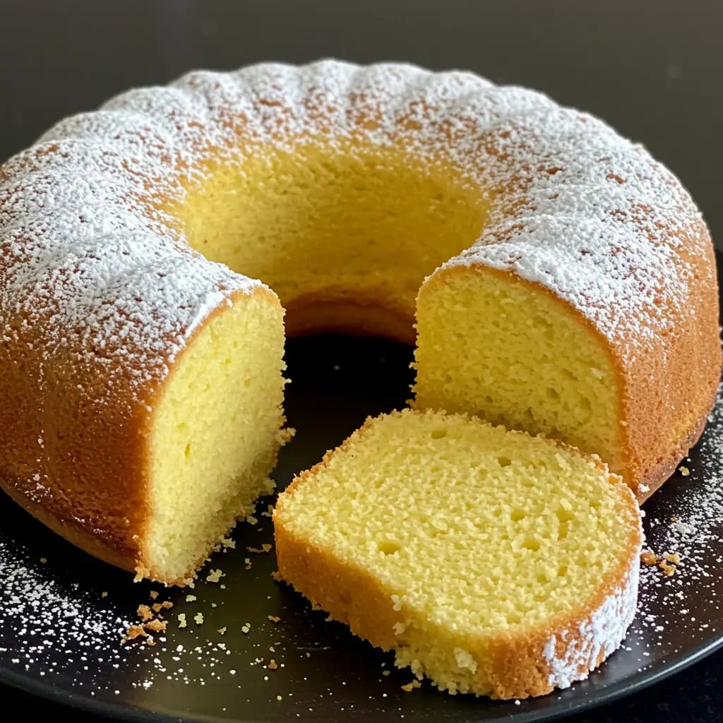 Receita de Pão-de-ló de Fubá