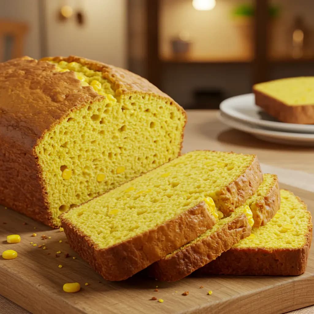 Receita de Pão de milho