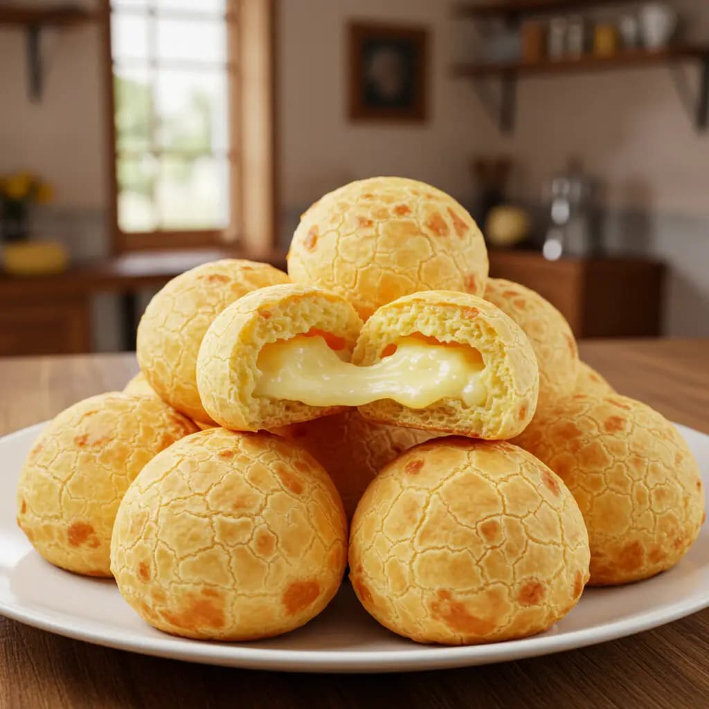 Receita de Pão de queijo