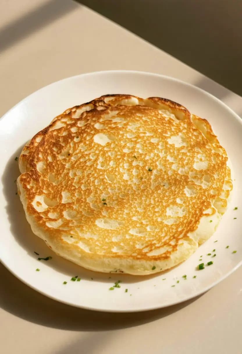 Receita de Pão Low Carb de Frigideira