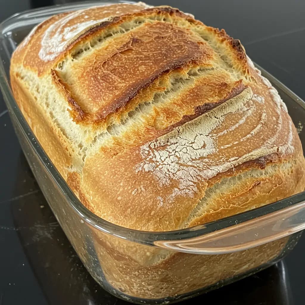 Receita de Pão sem sovar