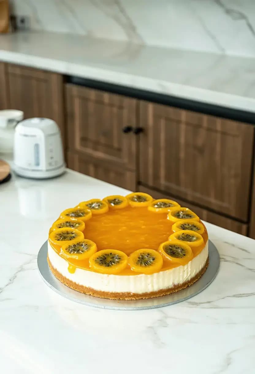 Receita de Cheesecake de Maracujá