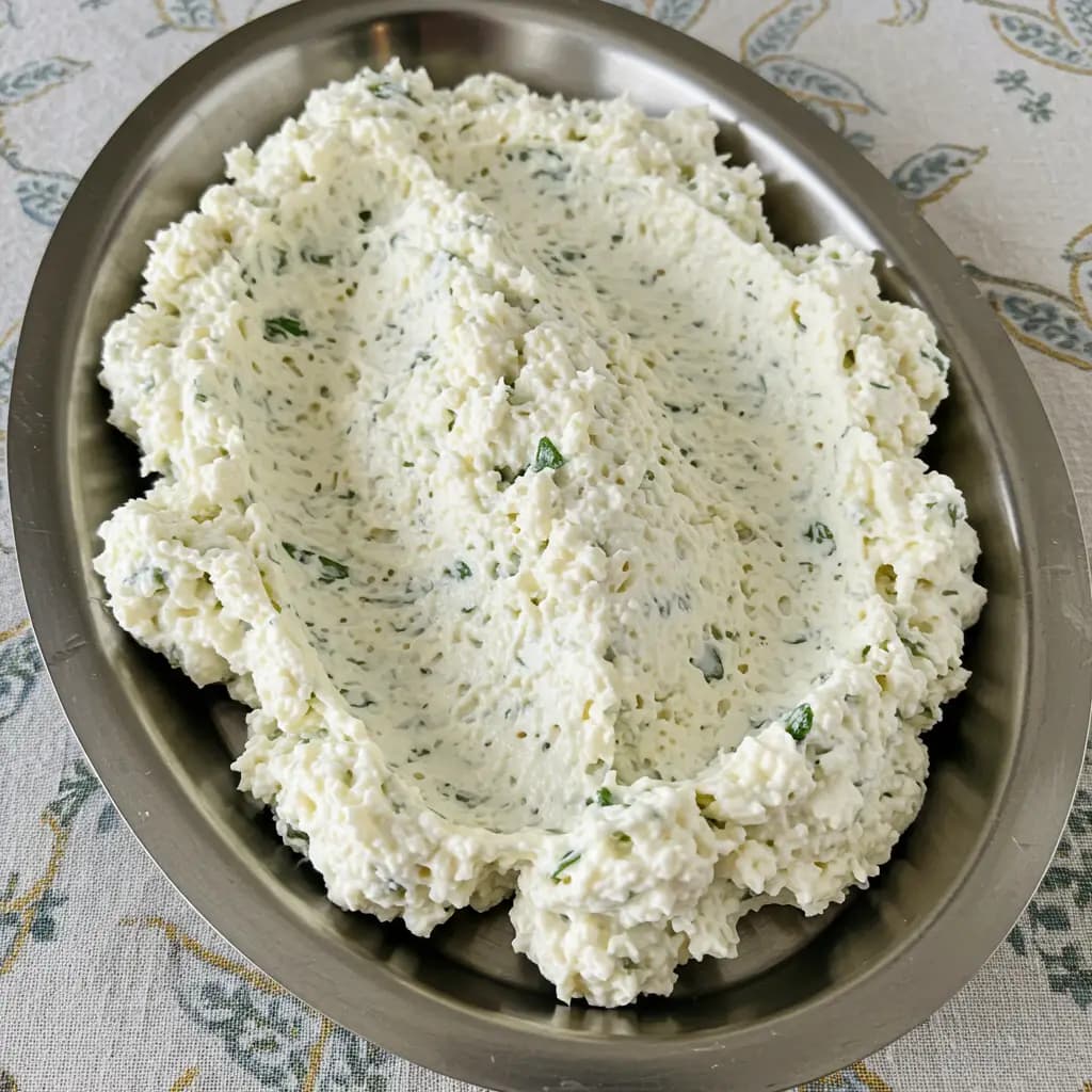 Receita de Pasta de Queijo Minas
