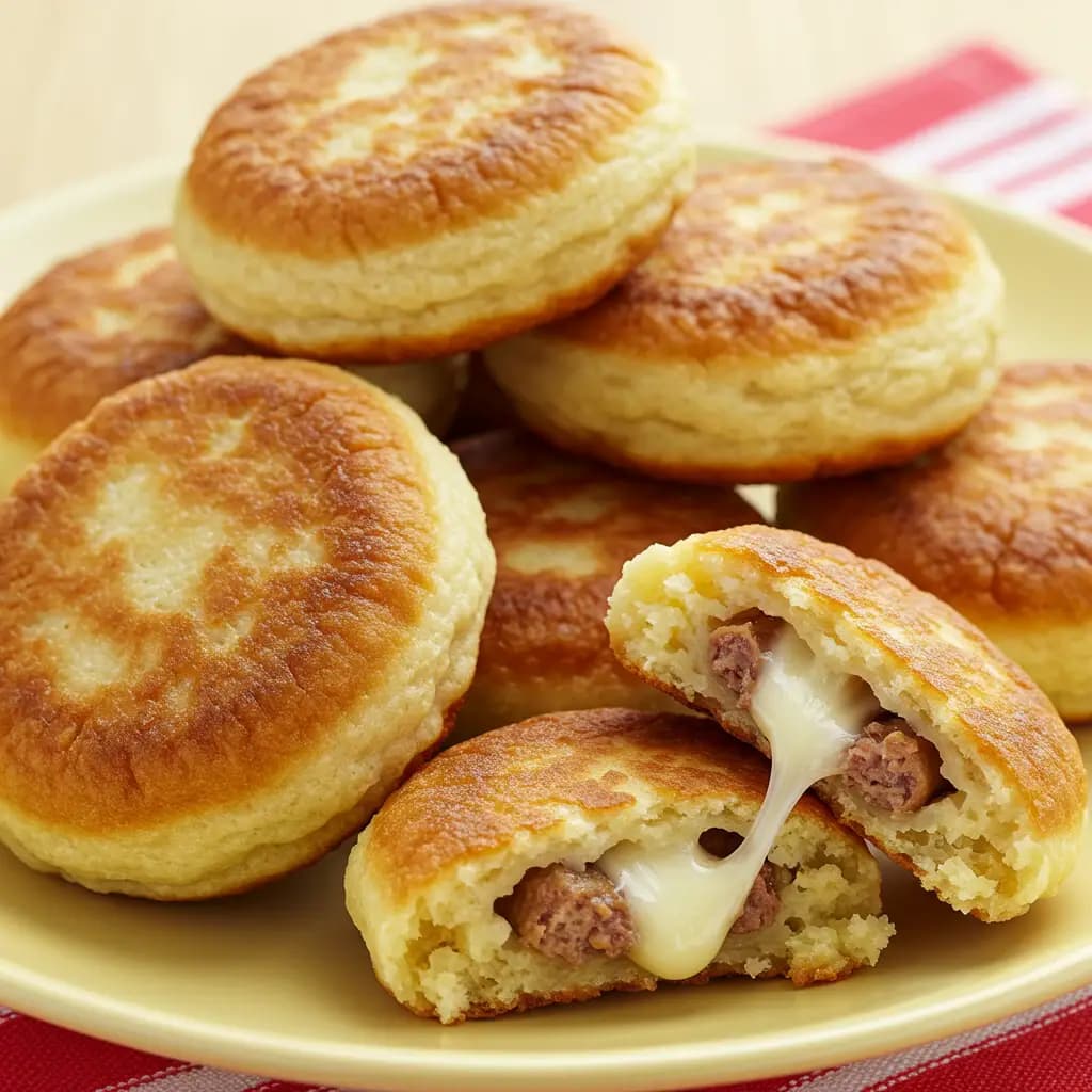 Receita de Pastel de Hambúrguer