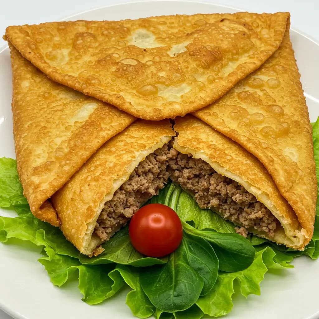Receita de Pastel frito
