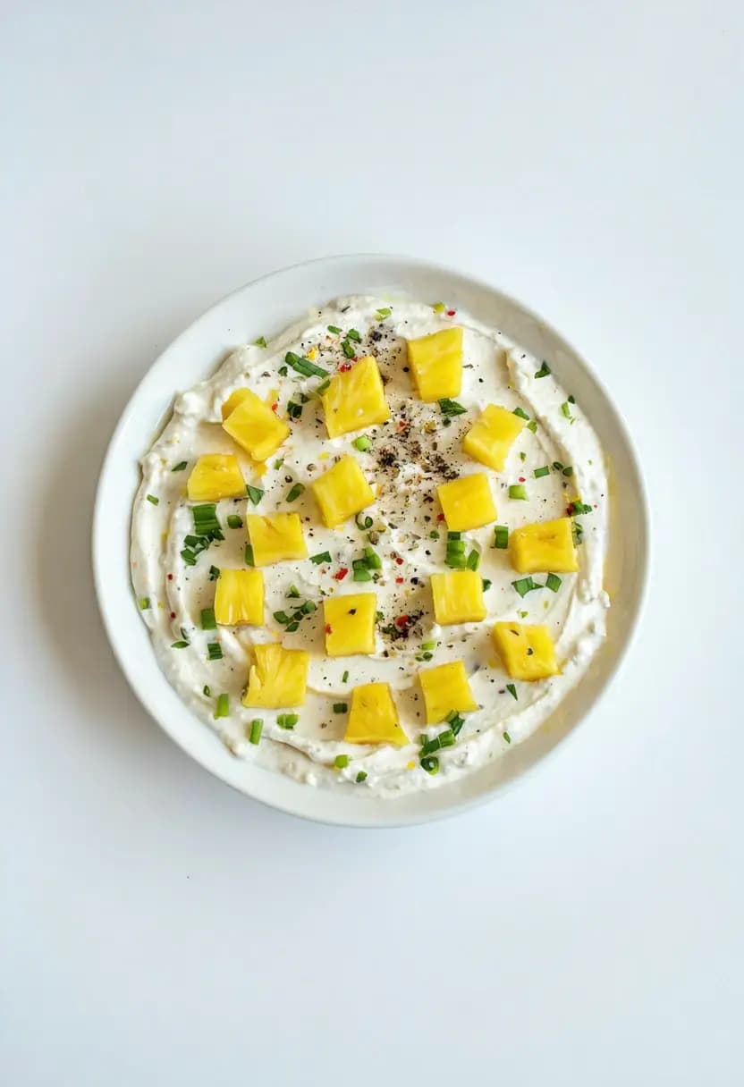 Receita de Pate de Abacaxi e Cream Cheese