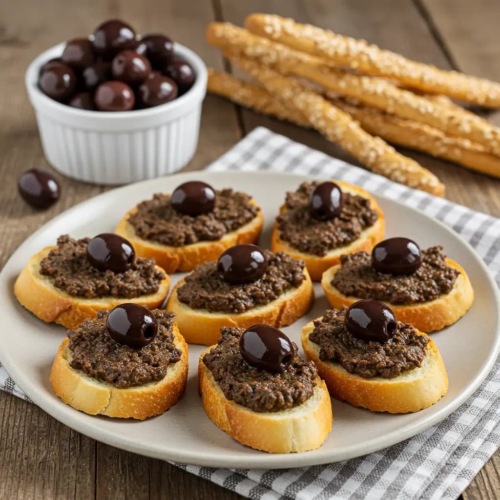 Receita de Patê de Azeitona Preta