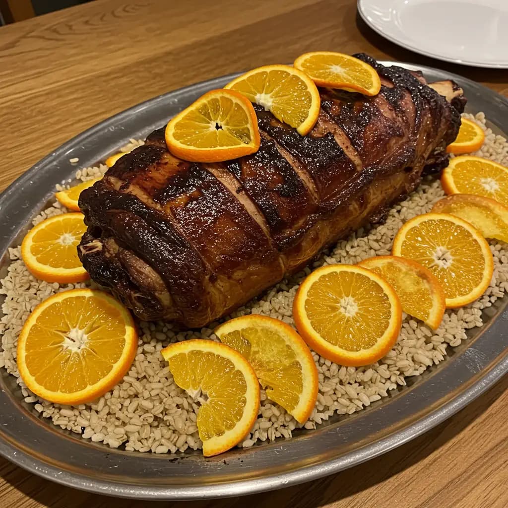 Receita de Pato Assado à Elena
