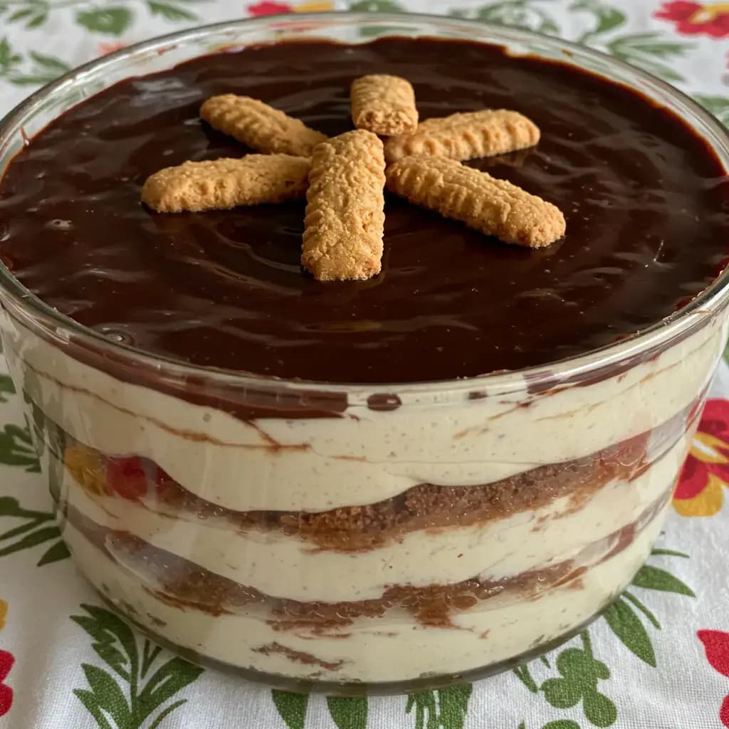 Receita de Pavê Alemão da Elena