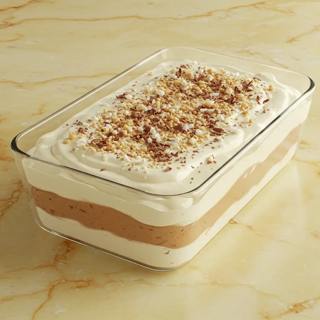 Receita de Pavê Bicolor Delicioso
