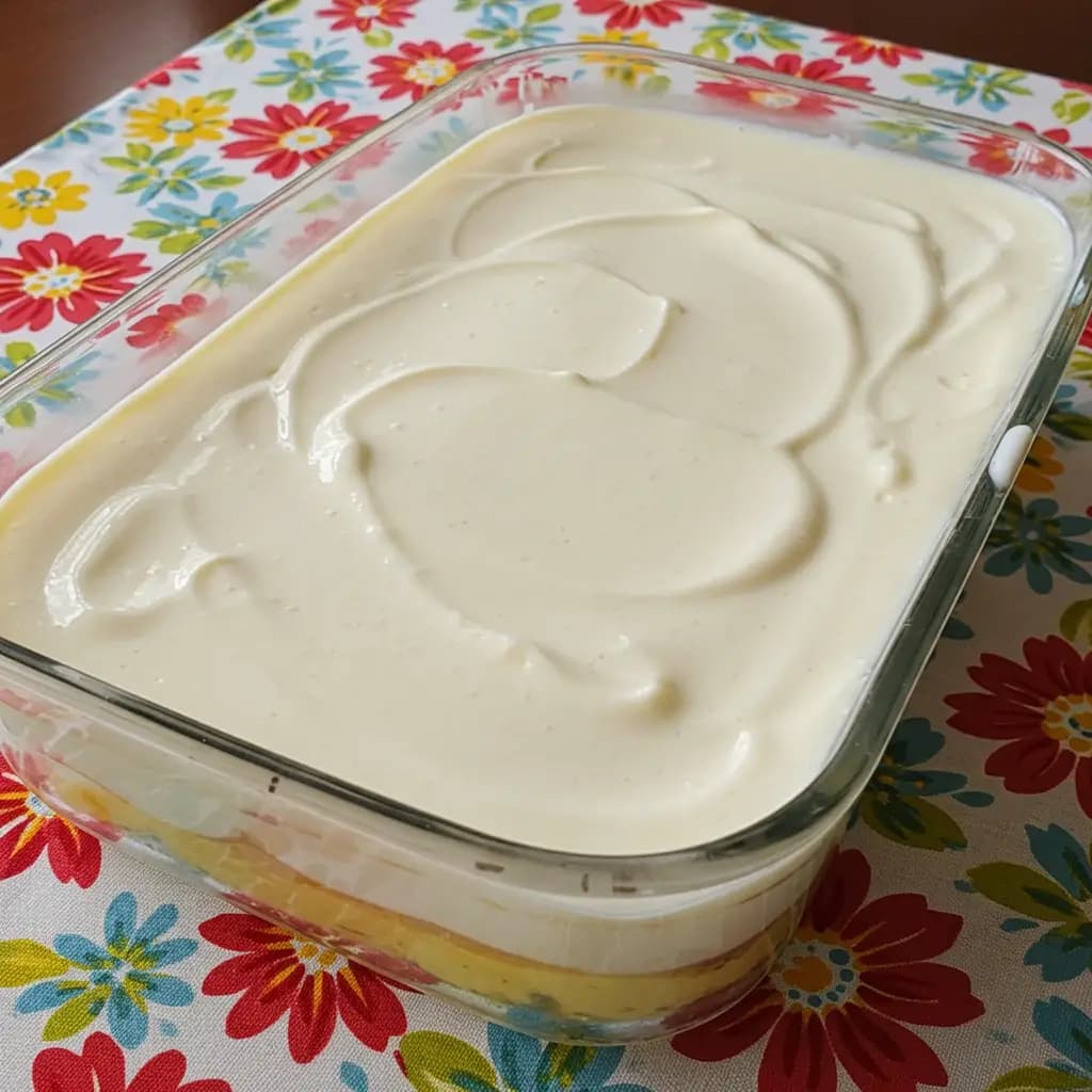 Receita de Pavê Branco e Amarelo