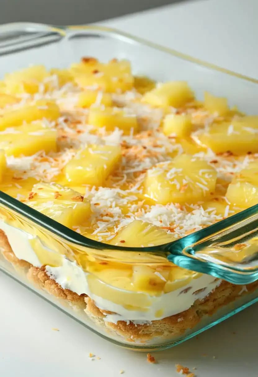 Receita de Pavê de Abacaxi