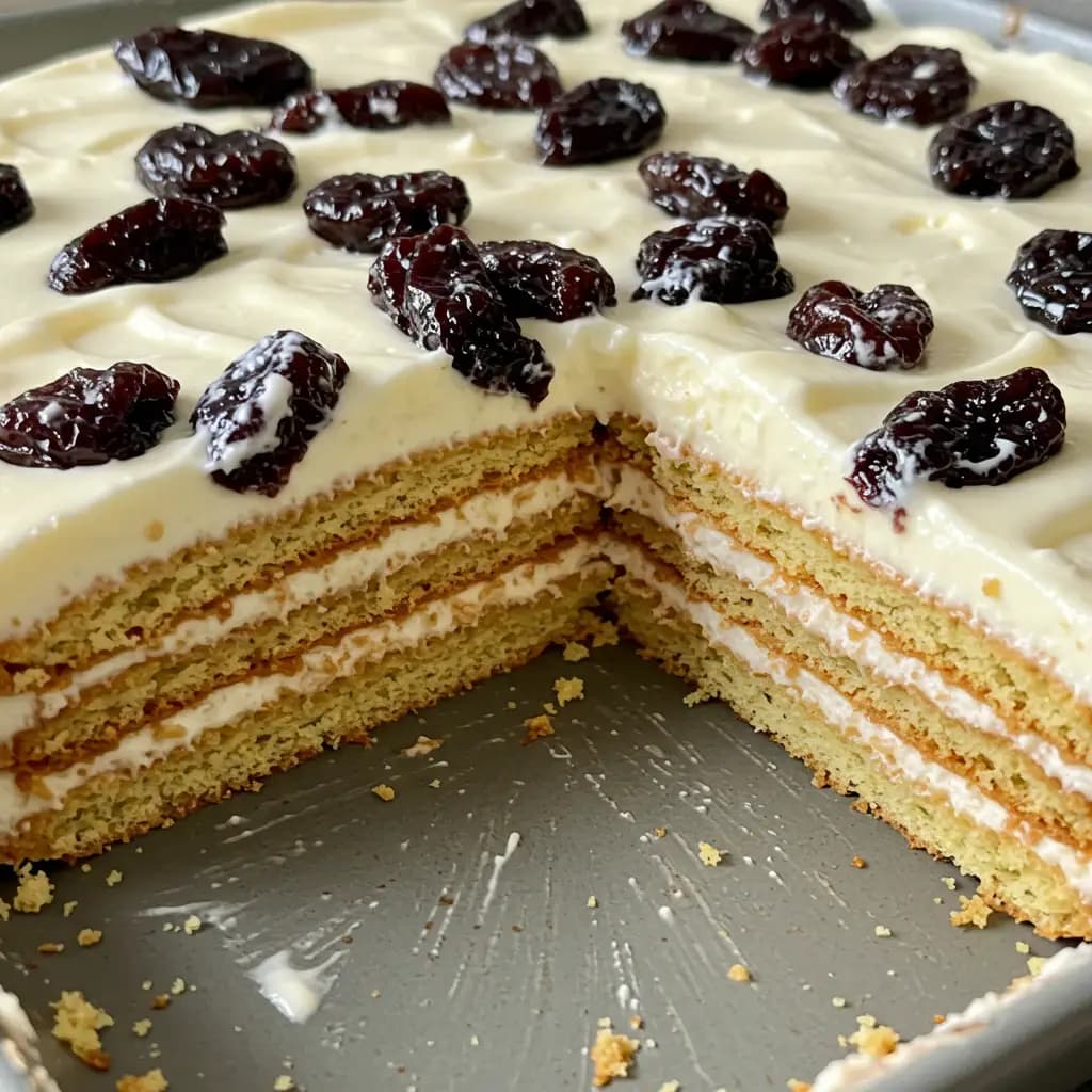 Receita de Pavê de Ameixa da Elena