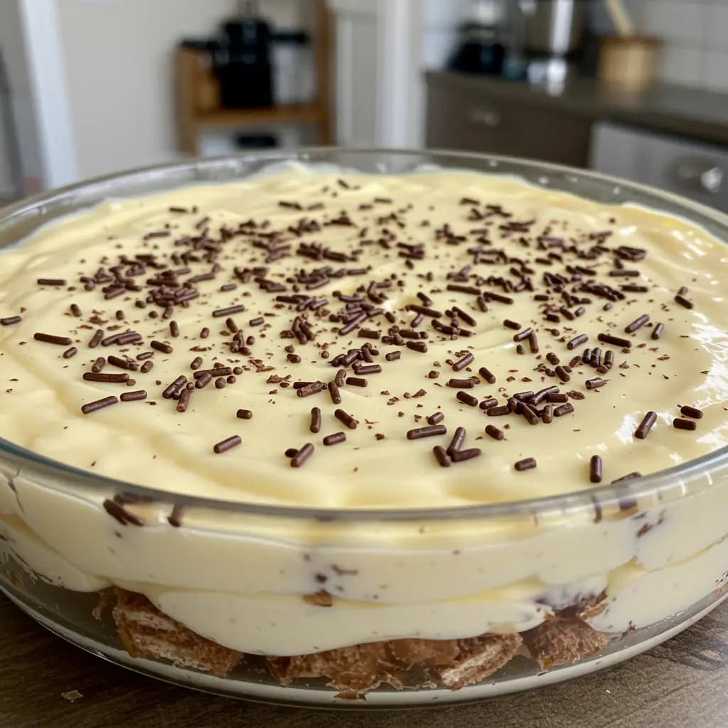 Receita de Pavê de Bala de Coco