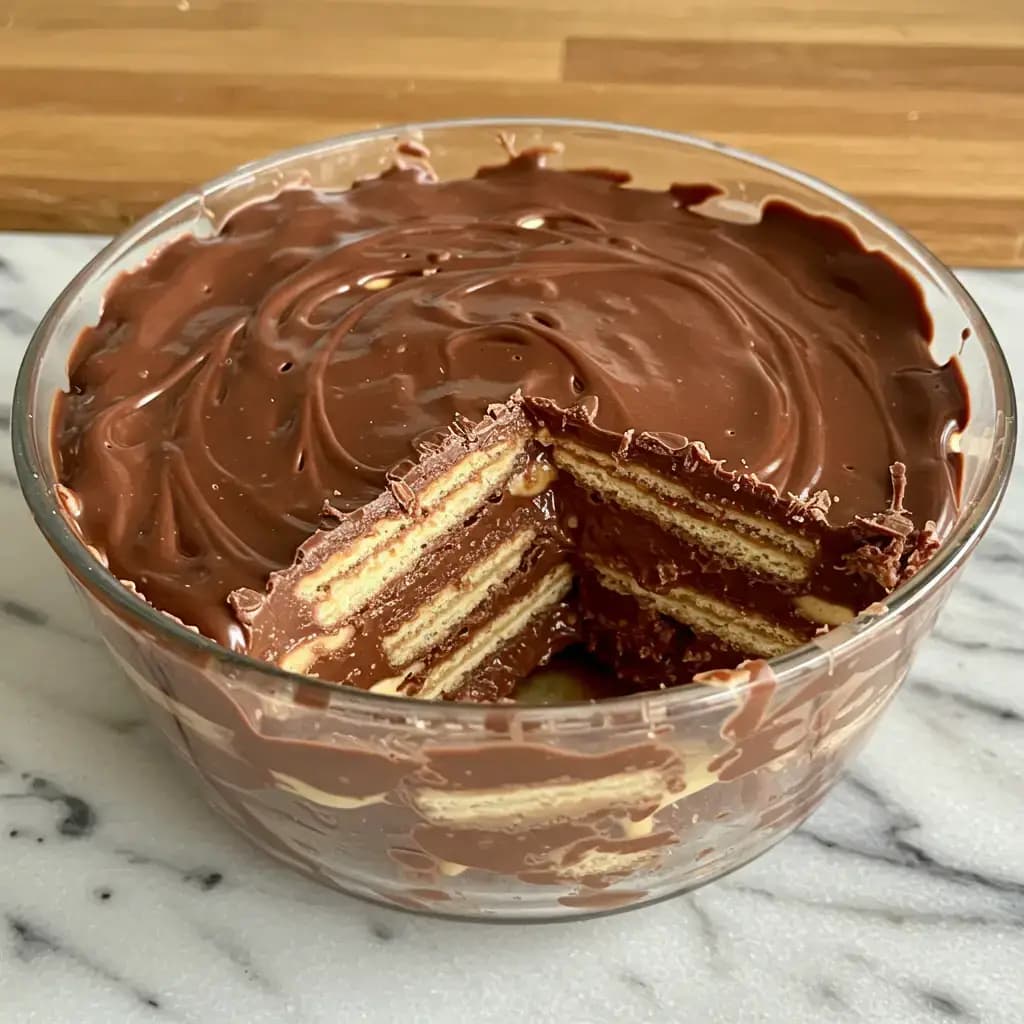 Receita de Pavê de Bis