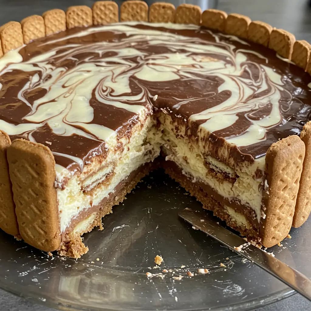 Receita de Pavê de Bis com Sorvete