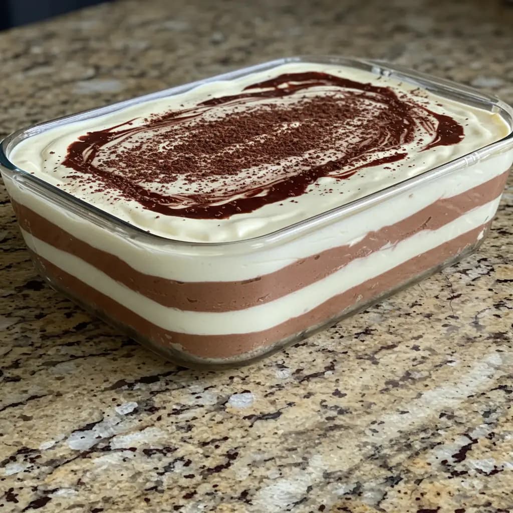 Receita de Pavê de Bolacha Maisena