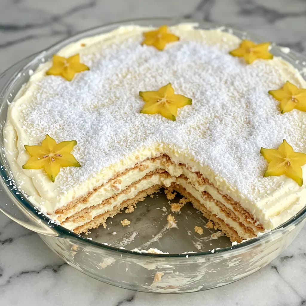 Receita de Pavê de Carambola