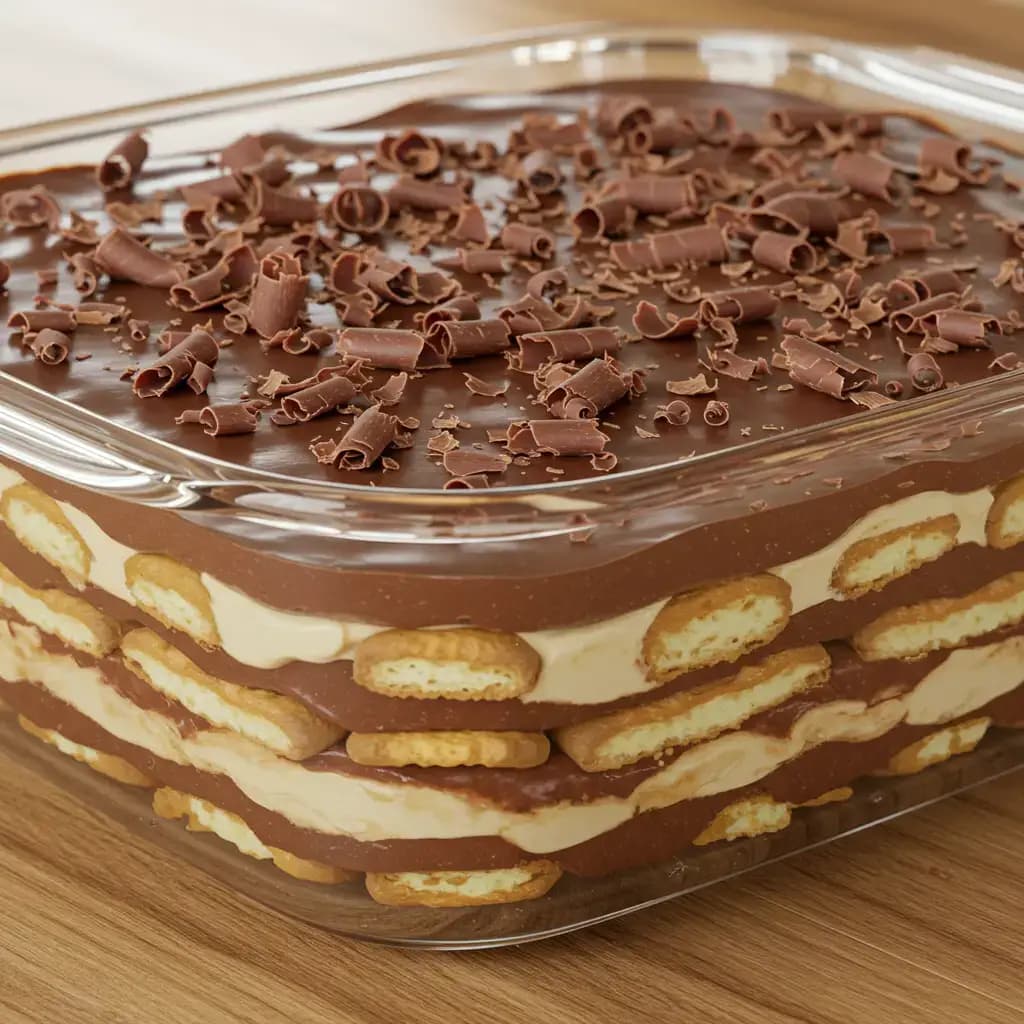 Receita de Pavê de chocolate