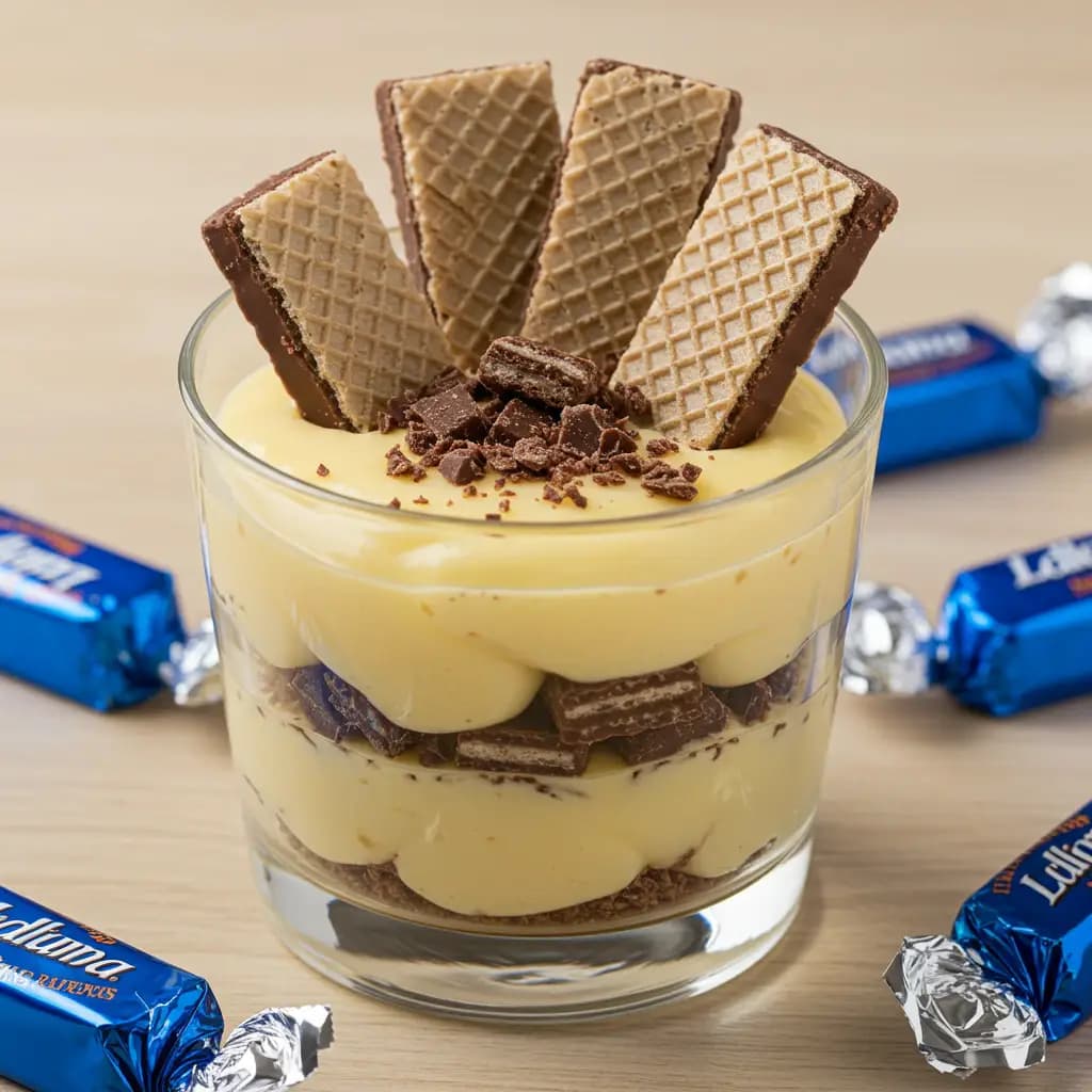 Receita de Pavê de Chocolate Bis