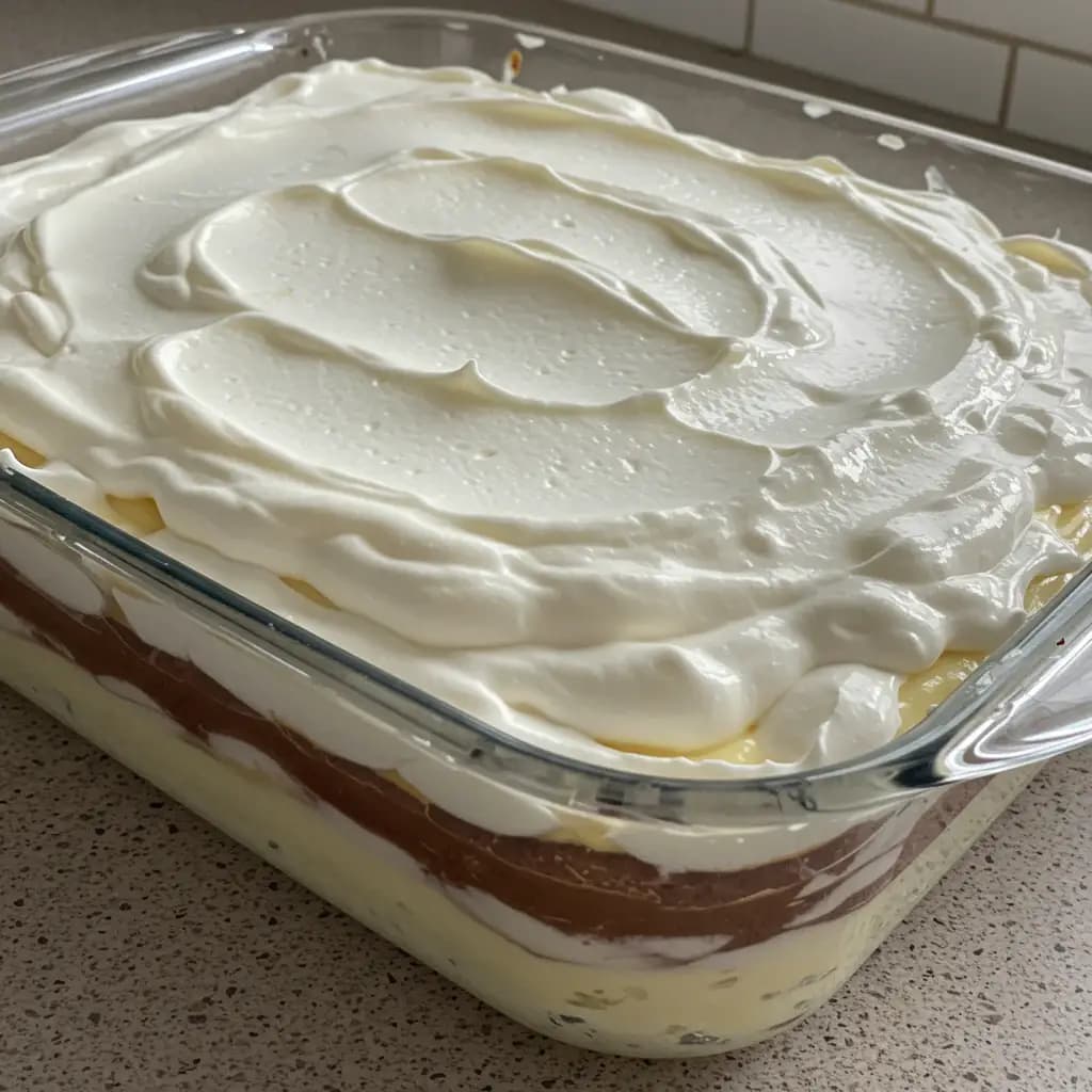 Receita de Pavê de Duas Cores