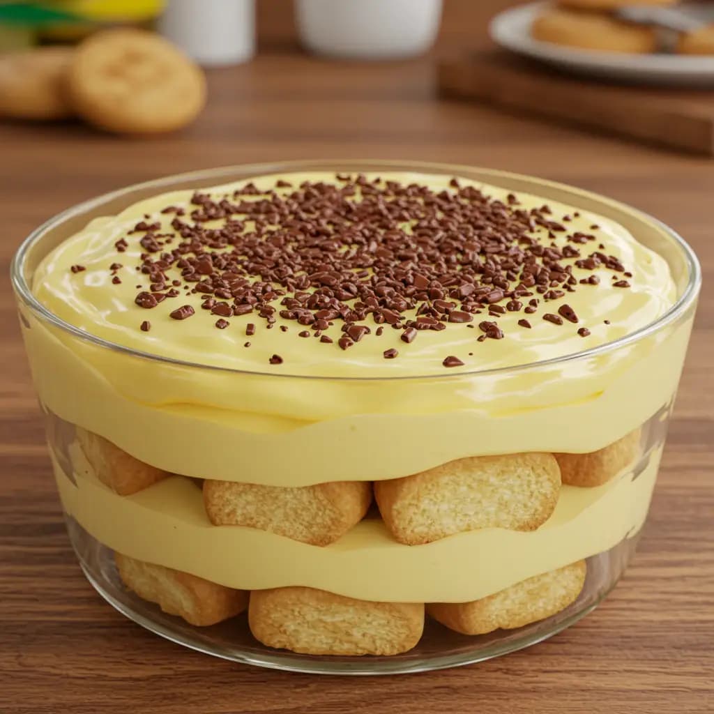 Receita de Pavê de Leite Ninho