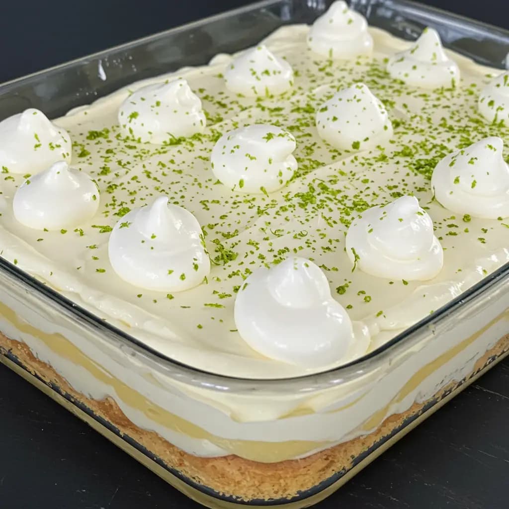 Receita de Pavê de limão rápido