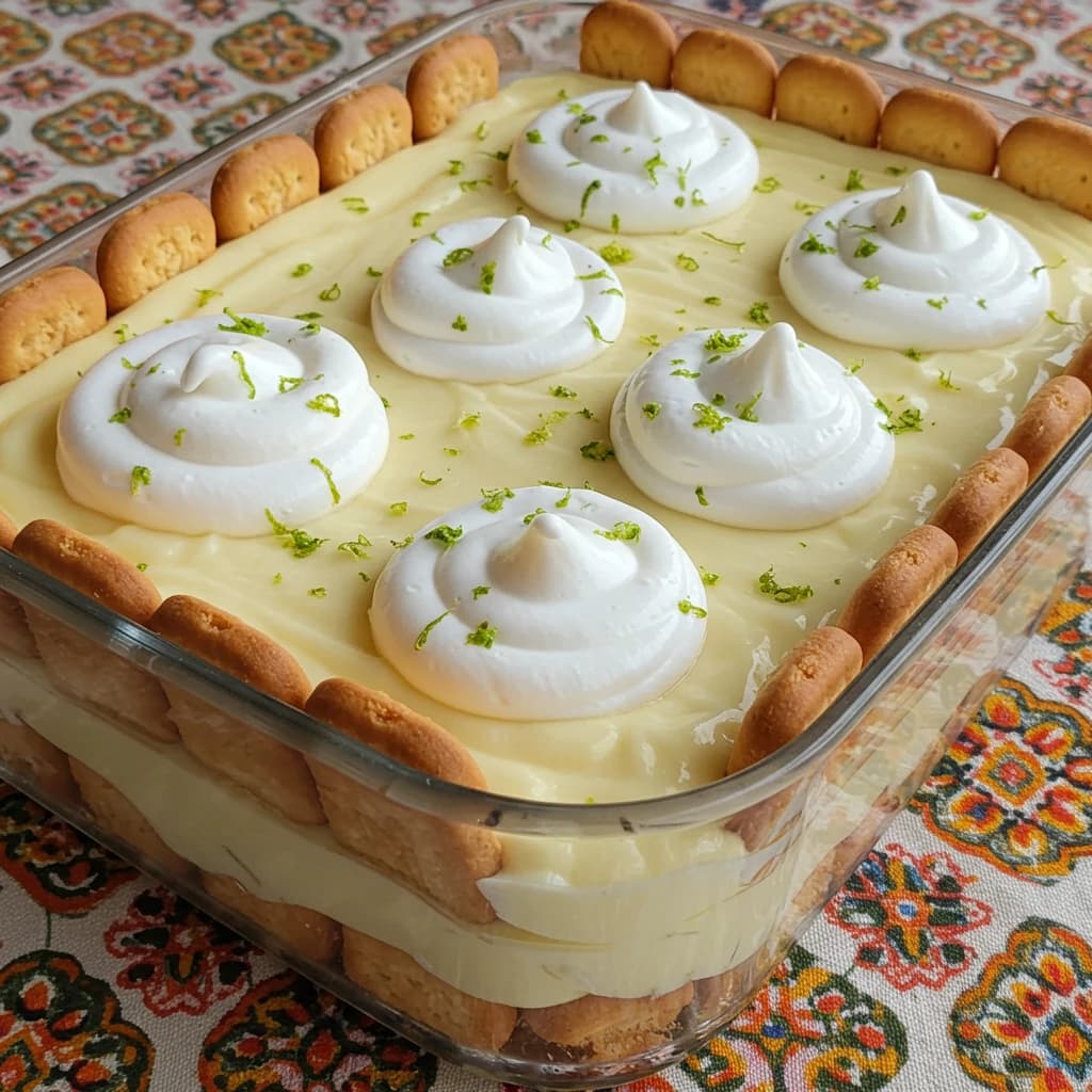 Receita de Pavê de Limão Rápido