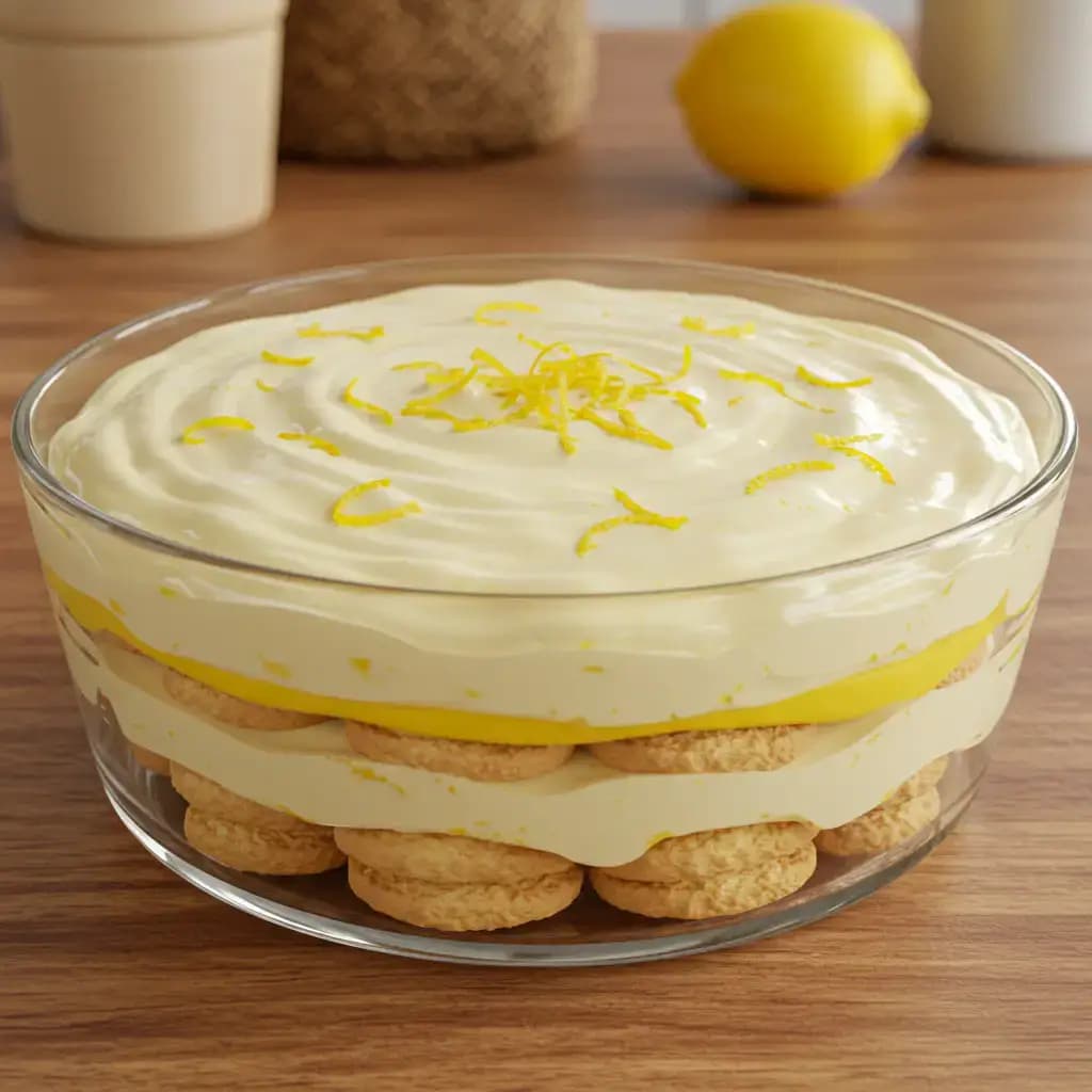 Receita de Pavê de Limão Rápido