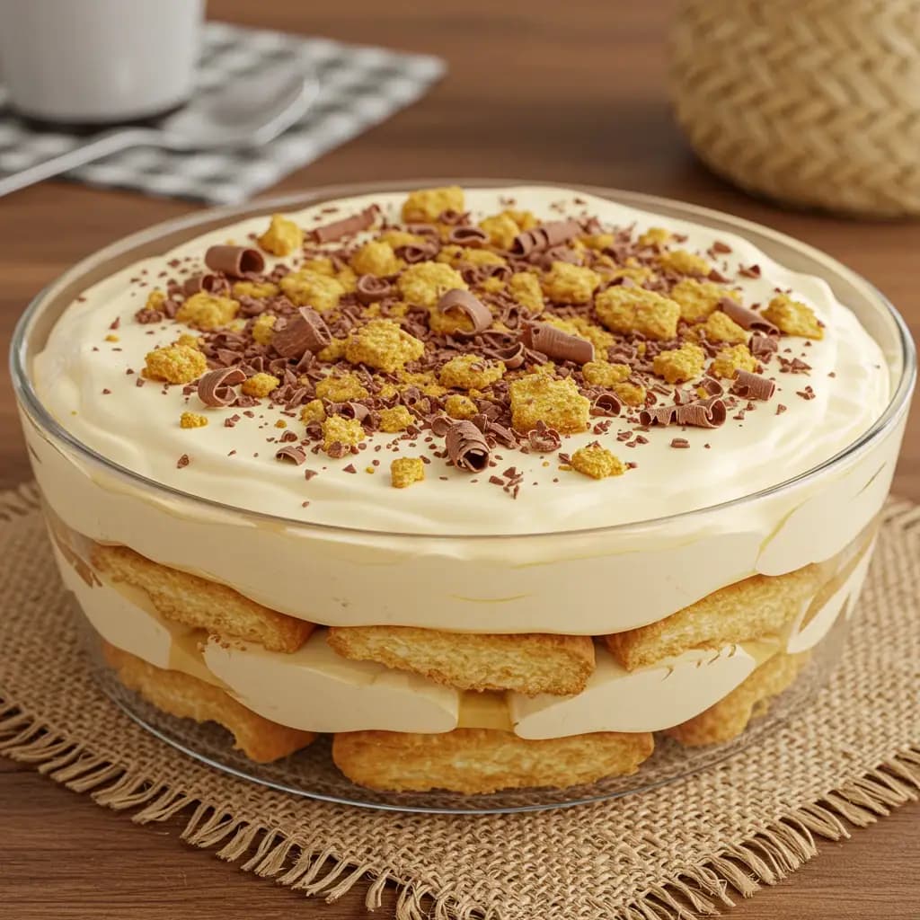 Receita de Pavê de Paçoca