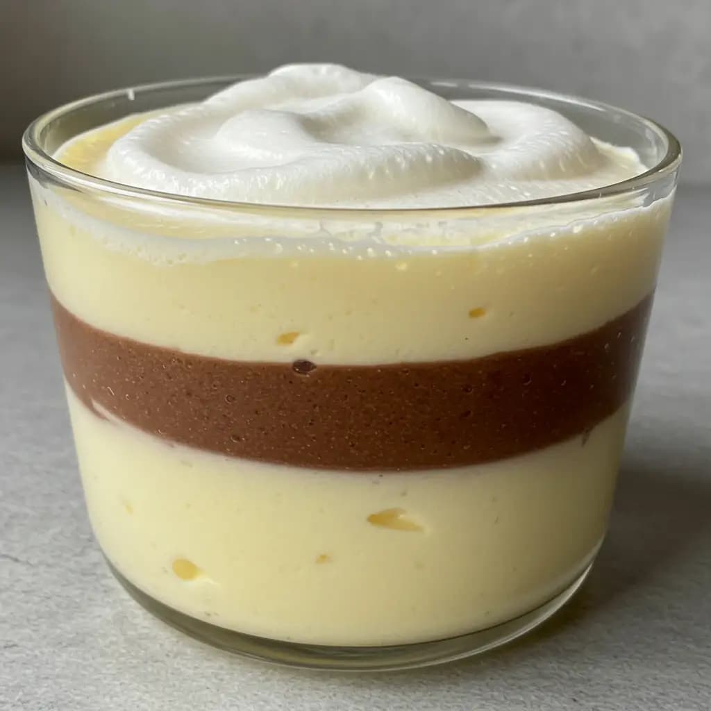 Receita de Pavê de Três Cremes