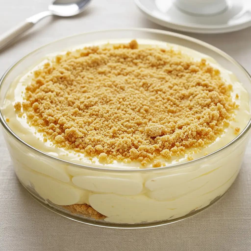 Receita de Pavê Doce da Elena