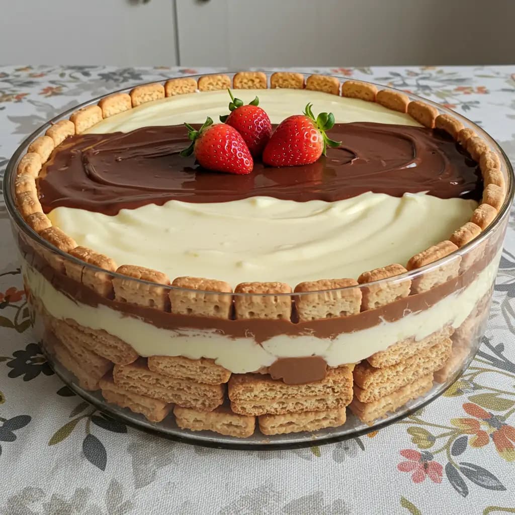 Receita de Pavê Napolitano Simples