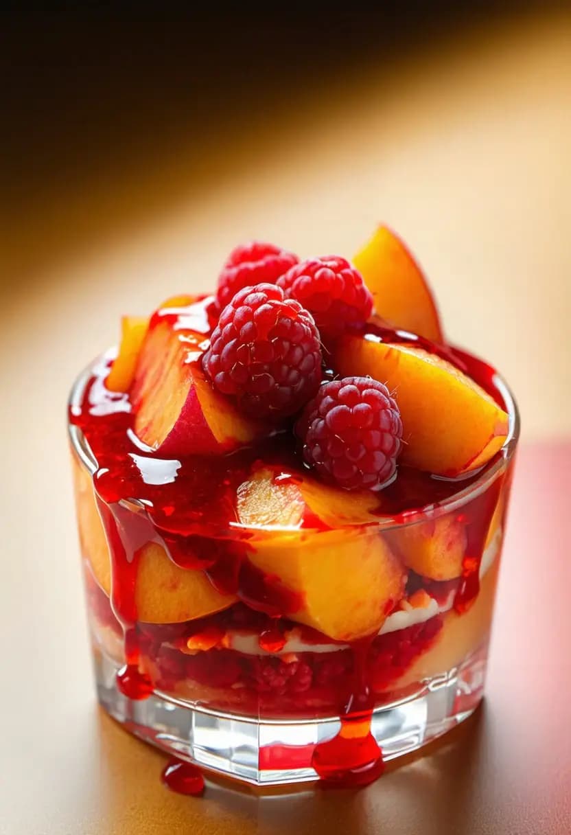 Receita de Pêssego Melba