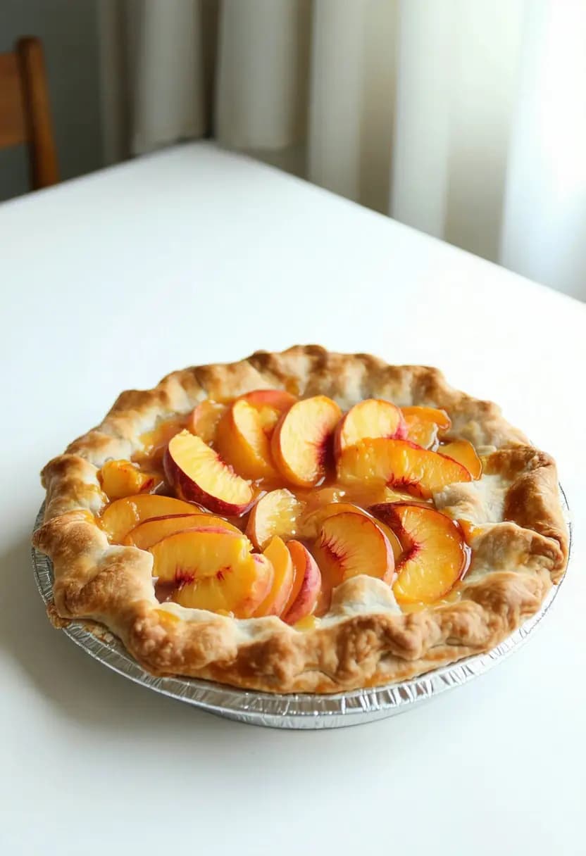 Receita de Torta de Pêssego