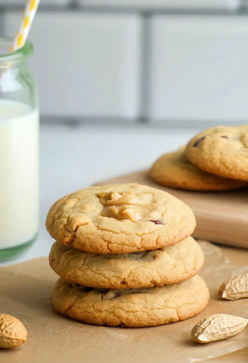 Receita de Biscoitos de Manteiga de Amendoim