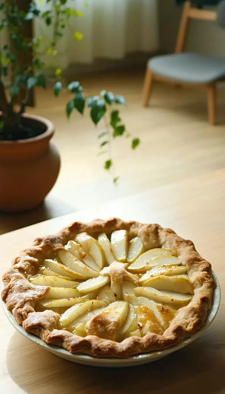 Receita de Torta de Pera