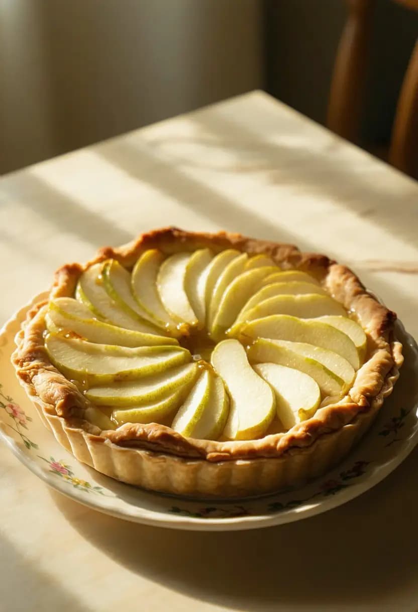 Receita de Torta de Pera