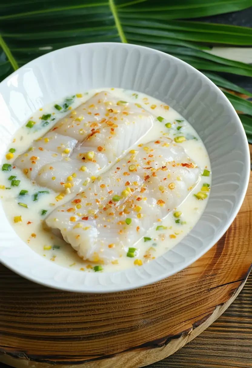Receita de Peixe ao Leite de Coco